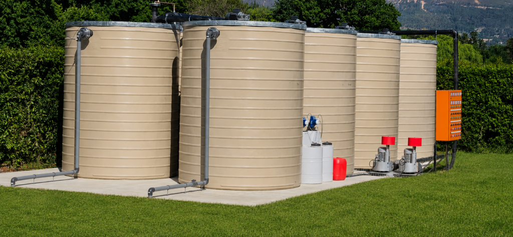 Above Ground Polytank Wastewater Treatment Plant