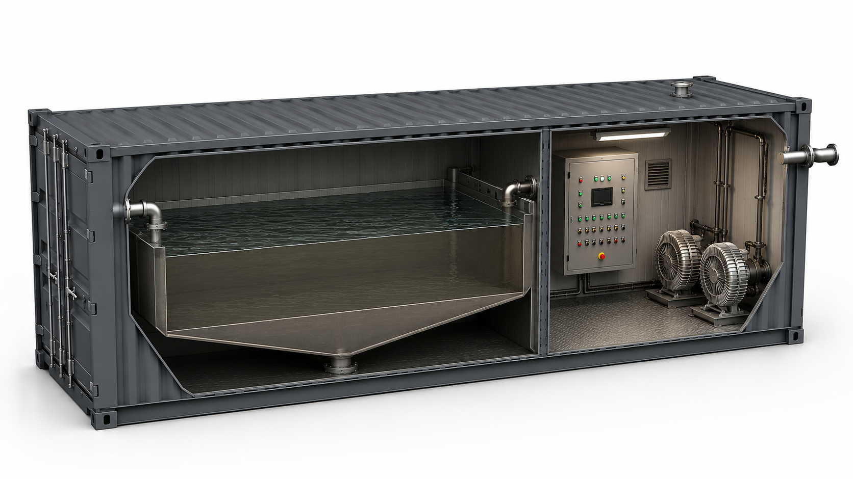 Containerized Water and Sewage Treatment Plants | HWT