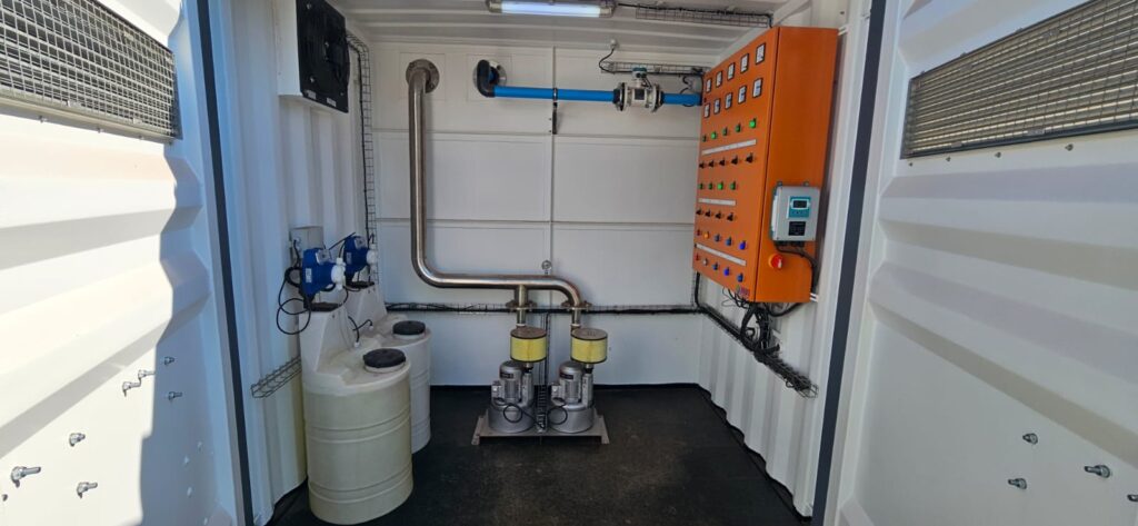 Containerized Sewage Treatment Plant