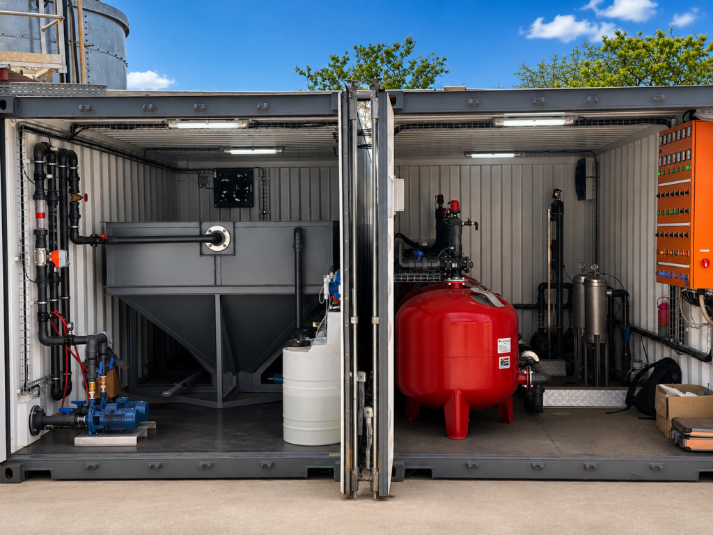 Containerised Water Treatment Plant Massawa